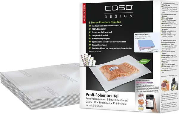 Caso 50 Profi-Beutel – zu Vakuumierer VC 200 und VC 250
