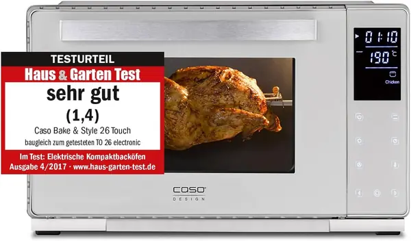 CASO Bake & Style 26 Touch - Backofen