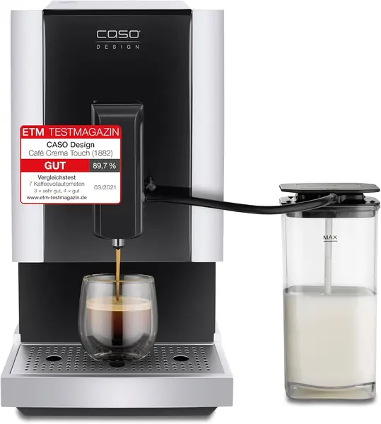 Caso Café Crema Touch, Kaffeevollautomat, inkl.…
