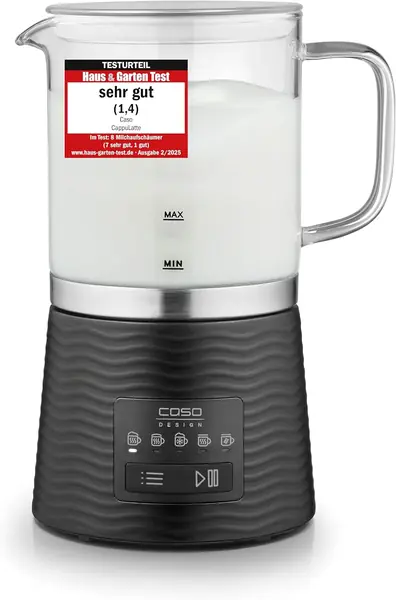 CASO CappuLatte - Design Glas-Milchaufschäumer