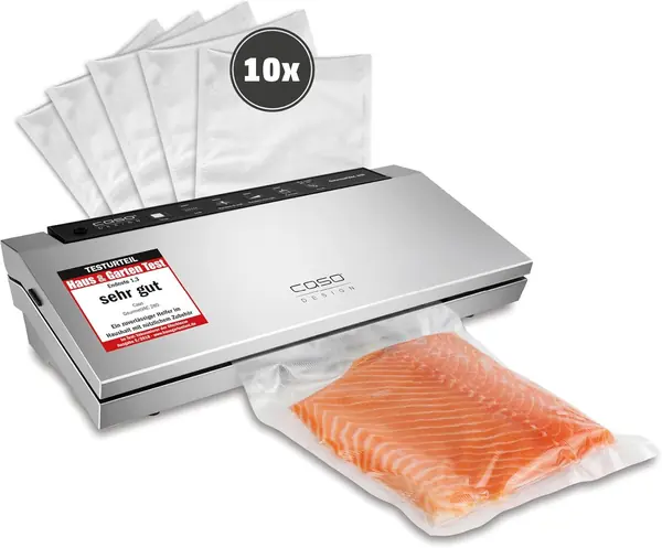 CASO GourmetVAC 280 – Profi‐Vakuumierer – 15 L/min