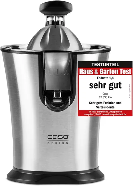 Caso Juicer CP 330 Pro, Testurteil: Sehr Gut…