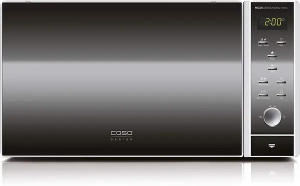 CASO MG25 Ceramic menu, 2-in-1 Mikrowelle mit Grill