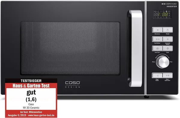 CASO MI 30 Ceramic Mikrowelle – CASOTEK Boden, 1000 Watt