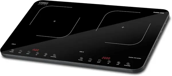 CASO ProSlim 3500 – Doppel-Induktionsplatte, 3500 Watt