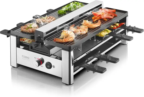 CASO Raclette AirClean - Raclettegrill mit integriertem