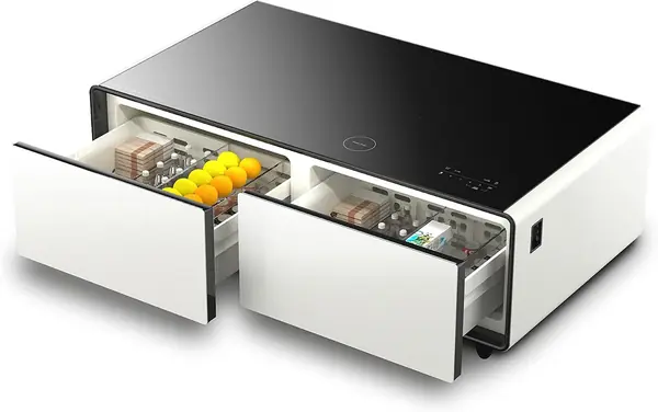 Caso Sound & Cool White – Soundbar, 2 Kühlfächer (135L)