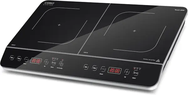 CASO Touch 3500 Induktionskochplatte doppelt mobil