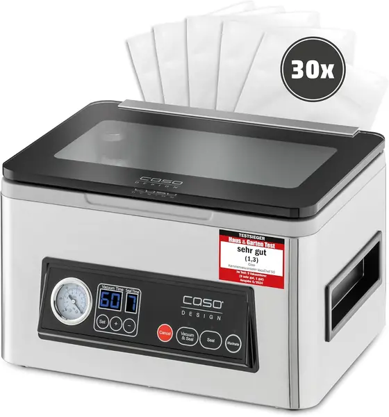 CASO VacuChef 50 - Testsieger Haus & Garten Test