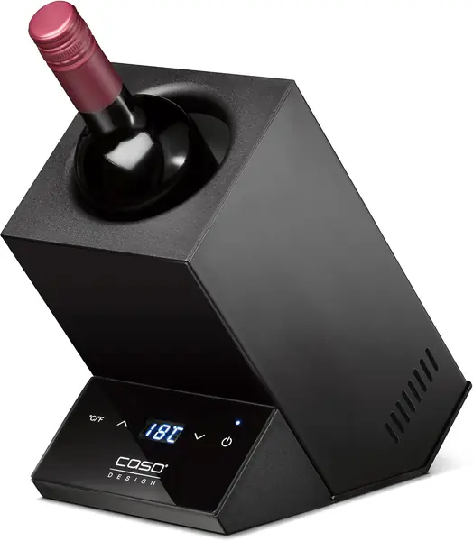 Caso WineCase One Black - Design Weinkühler für eine