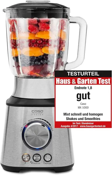 CASOMX 1000 Standmixer – 1300W Motor